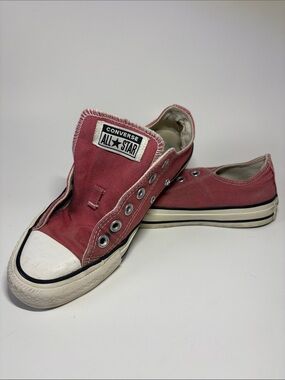 Converse Low Top Sneakers - Rose Canvas with White Toe